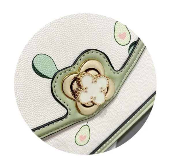 Bolsa Elegante/Juvenil Aguacate Para Mujer - Imagen 9
