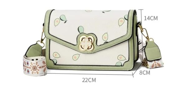 Bolsa Elegante/Juvenil Aguacate Para Mujer - Imagen 11