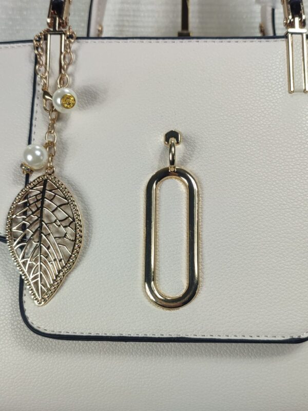 Bolsa Elegante/Juvenil Para Mujer Beige - Imagen 7