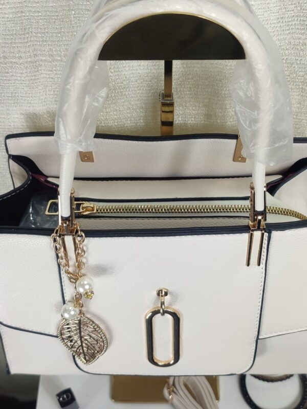 Bolsa Elegante/Juvenil Para Mujer Beige - Imagen 4
