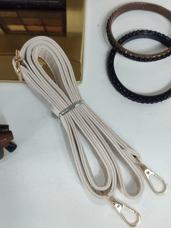 Bolsa Elegante/Juvenil Para Mujer Beige - Imagen 9