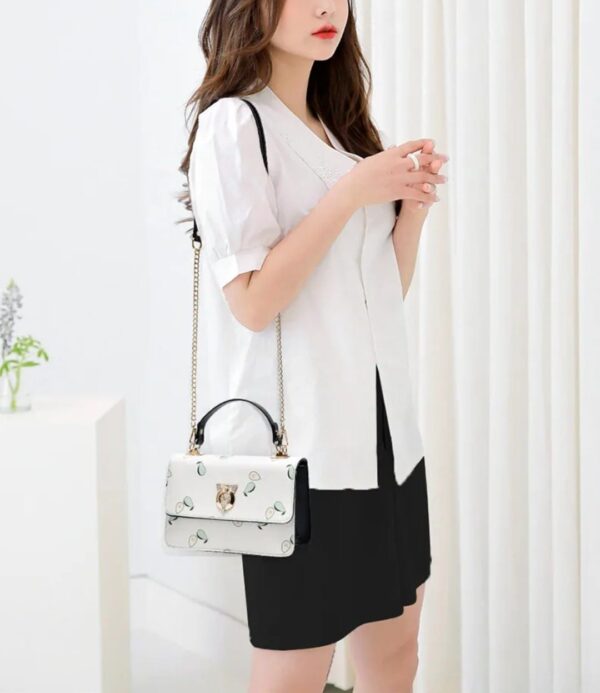 Bolsa Elegante/Juvenil Aguacate Para Mujer - Imagen 5