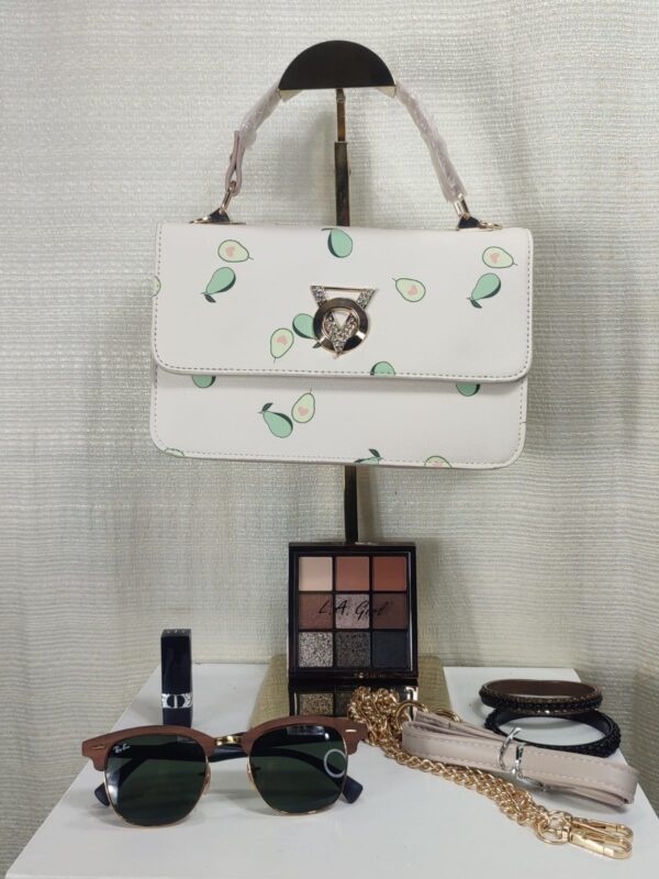 Bolsa Elegante/Juvenil Aguacate Para Mujer - Imagen 2