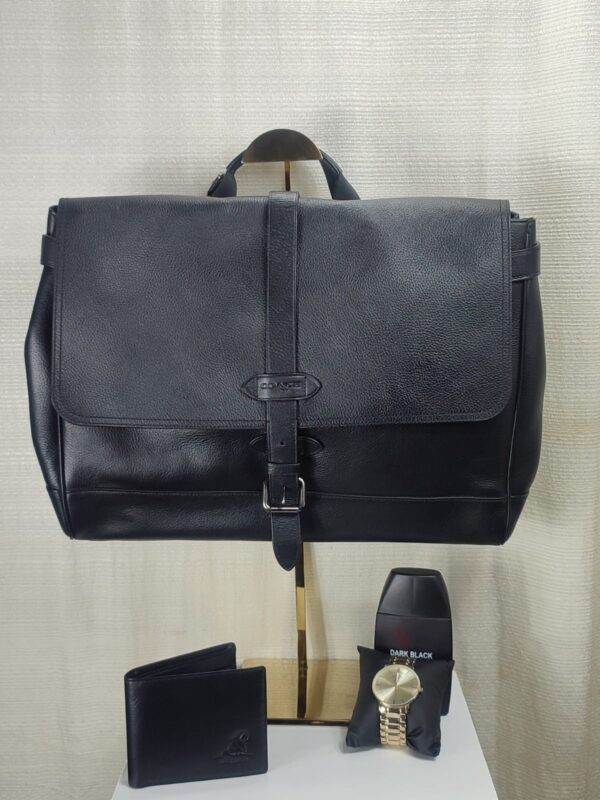 Maletín/Bolso/Bolsa  COACH Piel/Original Para Hombre - Imagen 2