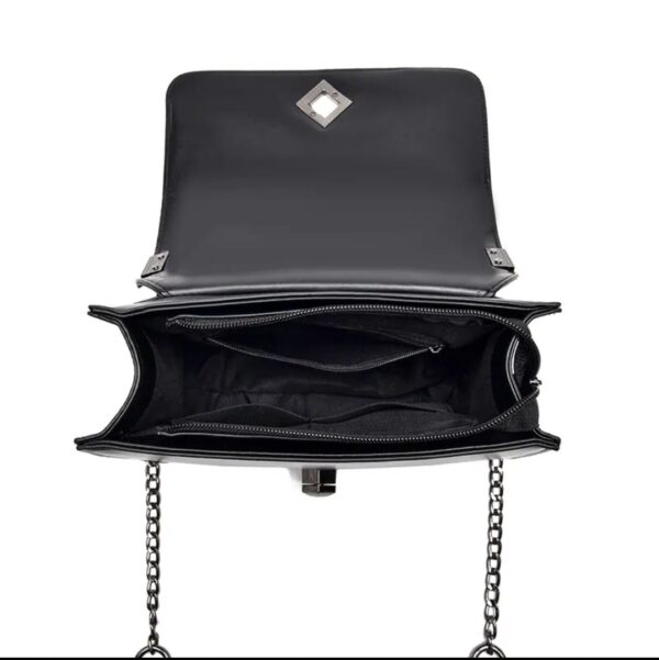 Bolsa Elegante/Juvenil Diamante Para Mujer Negro|Gris/Azulado|Unicornio/colores - Imagen 17