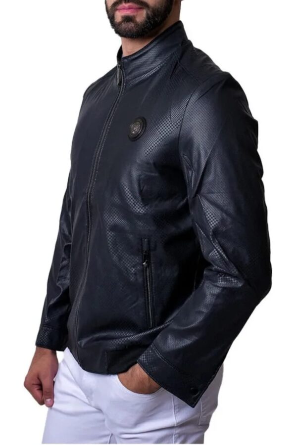 Chaqueta/Chamarra Negro PAVINI Original Para Hombre - Imagen 2
