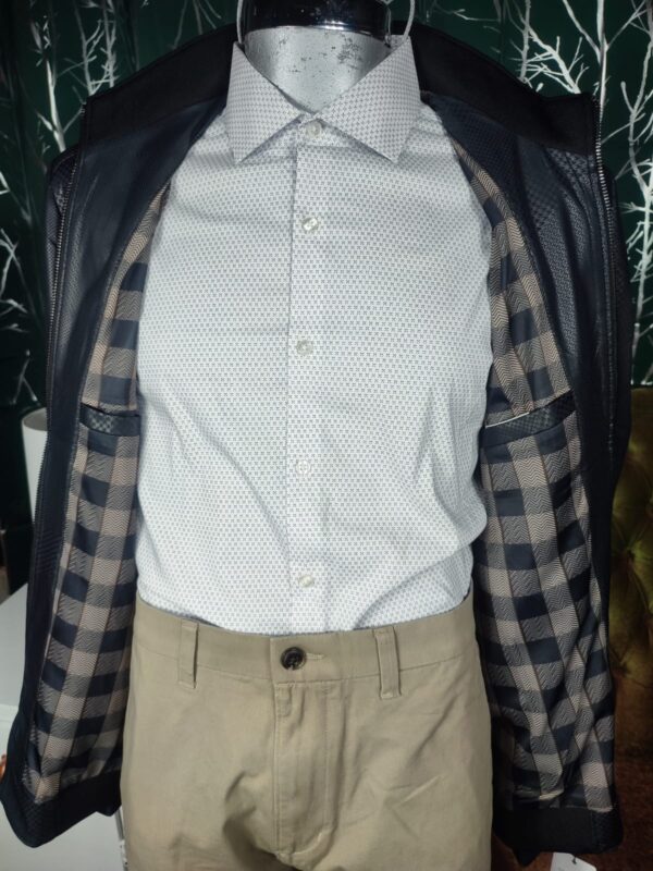 Chaqueta/Chamarra Negro PAVINI Original Para Hombre - Imagen 5