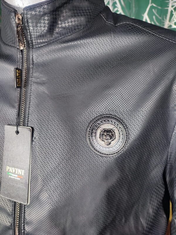 Chaqueta/Chamarra Negro PAVINI Original Para Hombre - Imagen 7