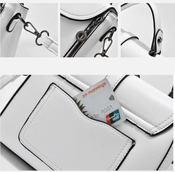 Bolsa Elegante/Juvenil  Gato Verde Para Mujer - Imagen 12