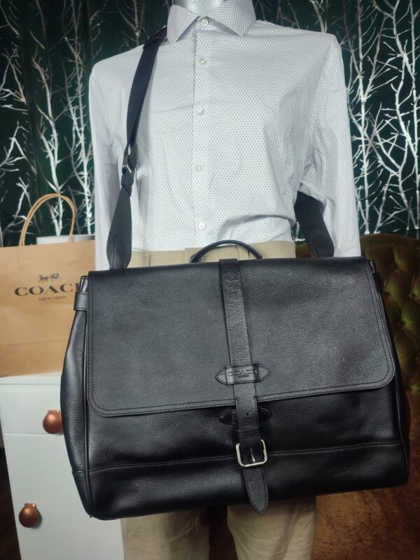 Maletín/Bolso/Bolsa  COACH Piel/Original Para Hombre - Imagen 4