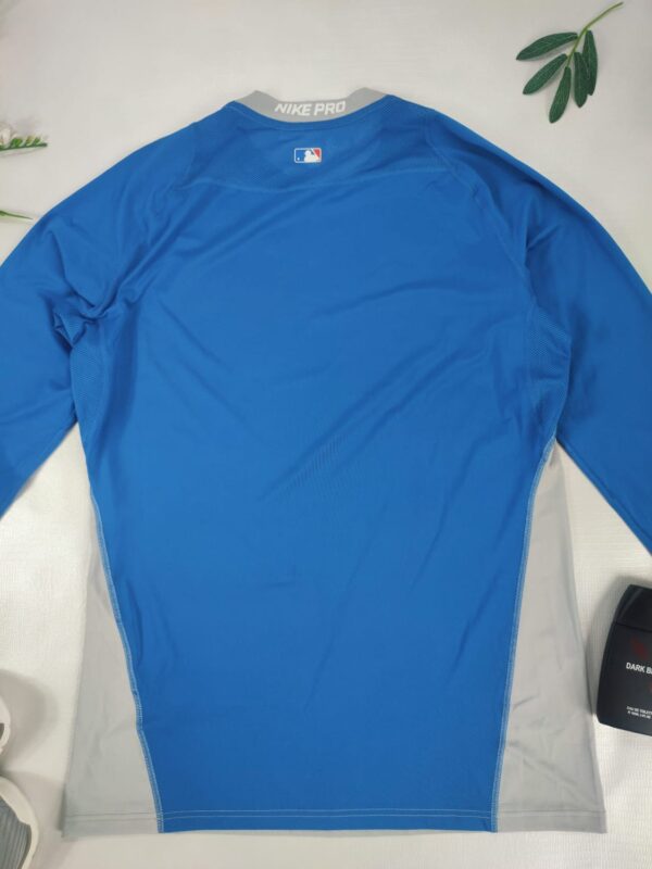Camisa HOMBRE NIKE PRO SLIM FIT COLLECTION  Azul|Amarillo - Imagen 3