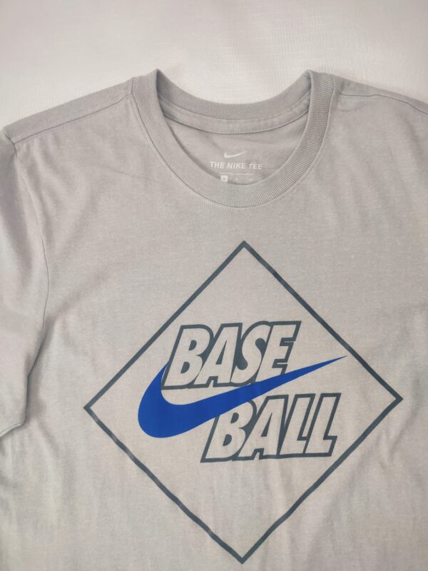 Camisa Hombre NIKE Casual/Fit Gris - Imagen 4