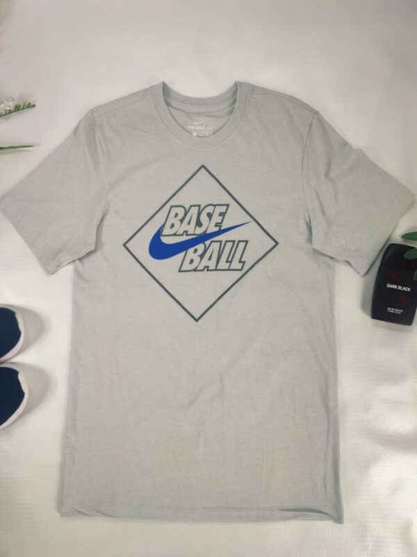 Camisa Hombre NIKE Casual/Fit Gris - Imagen 2