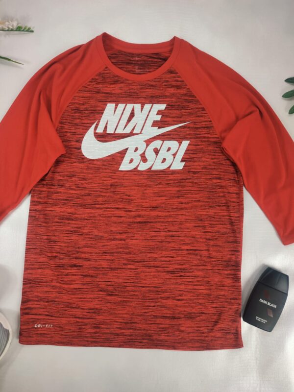 Camisa Hombre NIKE FIT COLLECTION Gris|Rojo - Imagen 8