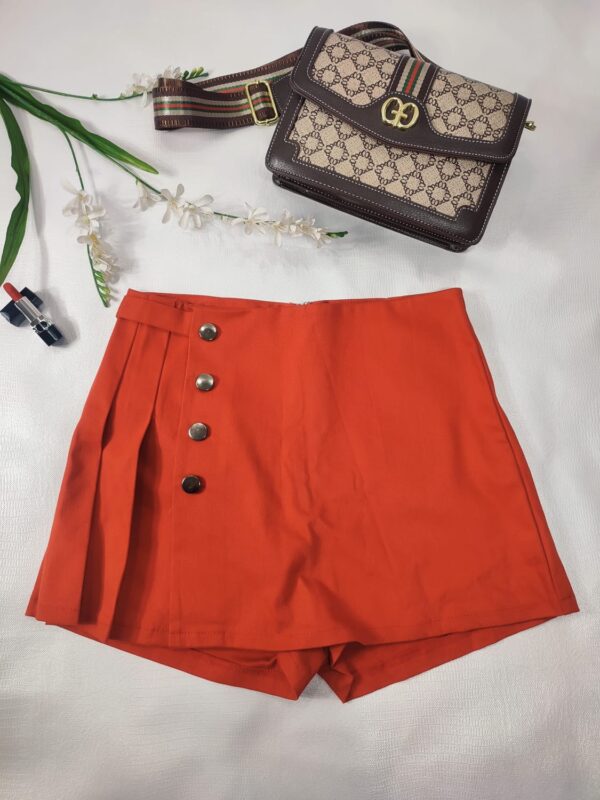 Chort Falda Rojo Ladrillo-Mujer MINT VANILLA