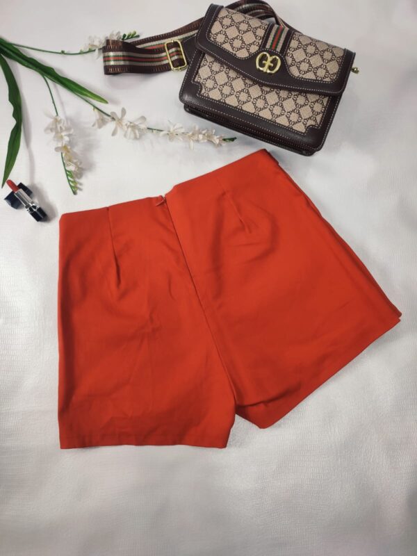 Chort Falda Rojo Ladrillo-Mujer MINT VANILLA - Imagen 2