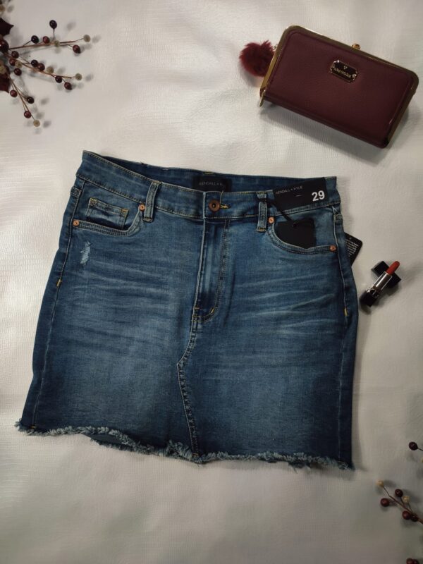 Falda Mezclilla Azul-Mujer KENDALL + KYLIE