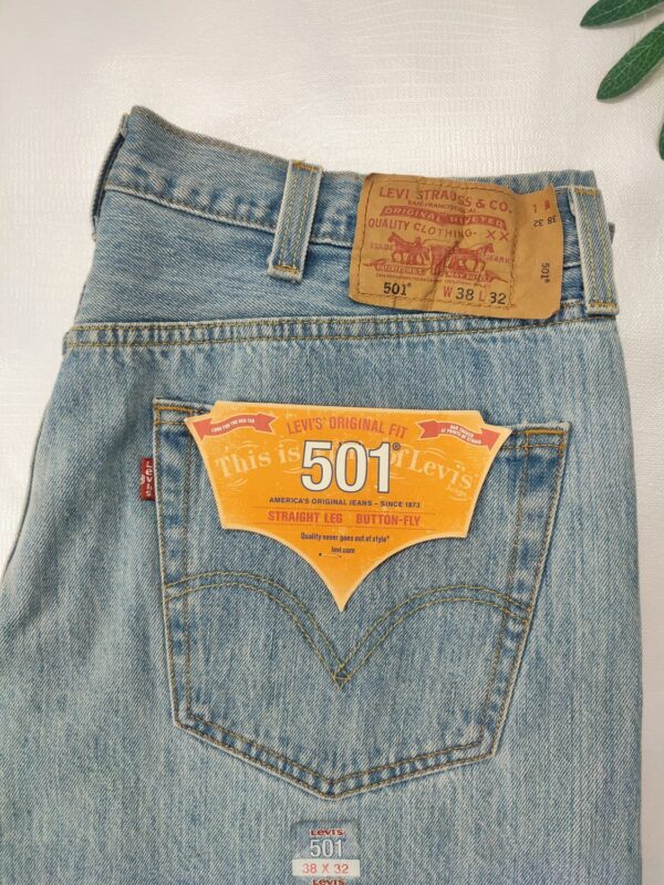 Pantalón Negro/Azul HOMBRE LEVI'S 501 - Imagen 10