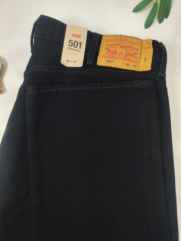 Pantalón Negro/Azul HOMBRE LEVI'S 501 - Imagen 7