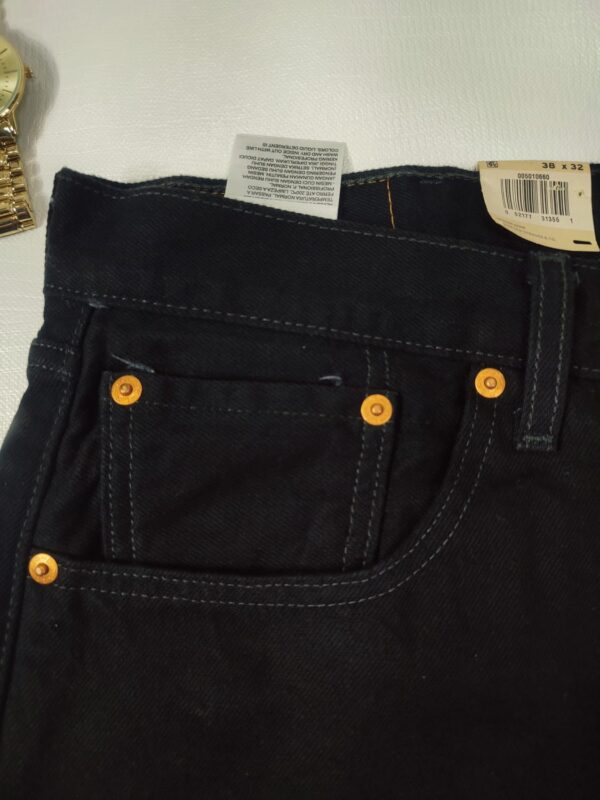 Pantalón Negro/Azul HOMBRE LEVI'S 501 - Imagen 6