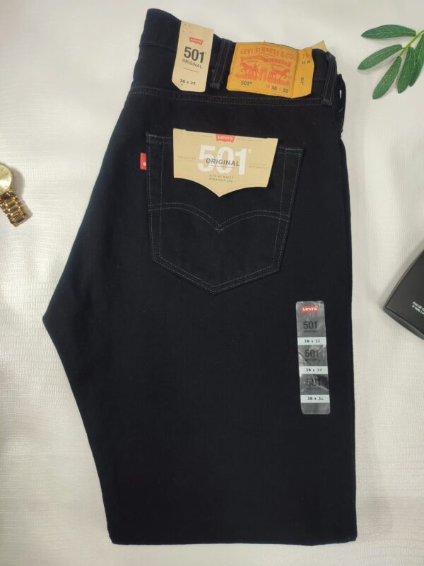 Pantalón Negro/Azul HOMBRE LEVI'S 501 - Imagen 2