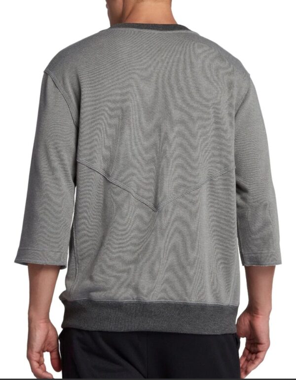 Suéter Gris-Hombre NIKE FIT/Deportivo Manga 3/4 - Imagen 9