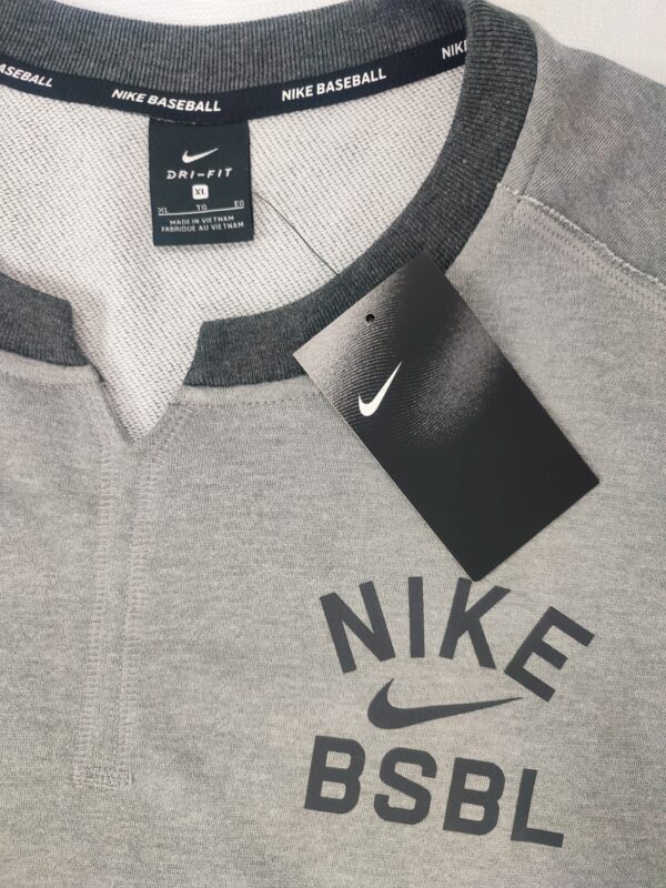 Suéter Gris-Hombre NIKE FIT/Deportivo Manga 3/4 - Imagen 6