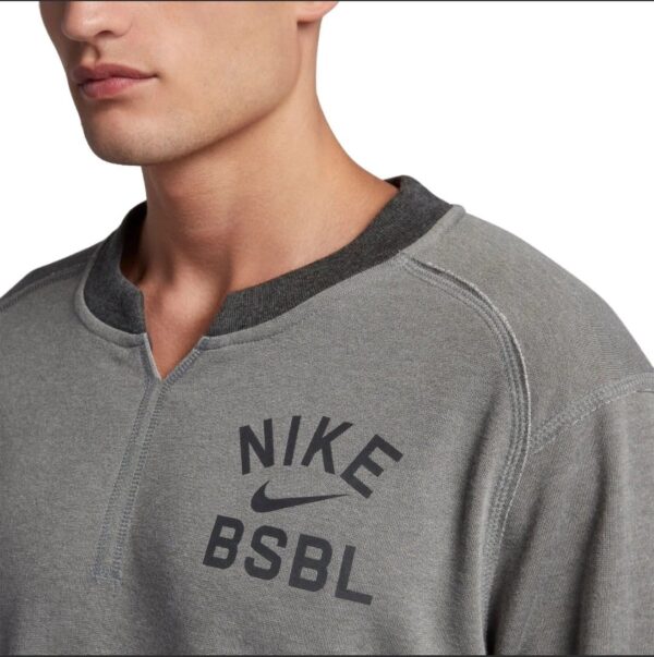 Suéter Gris-Hombre NIKE FIT/Deportivo Manga 3/4 - Imagen 10