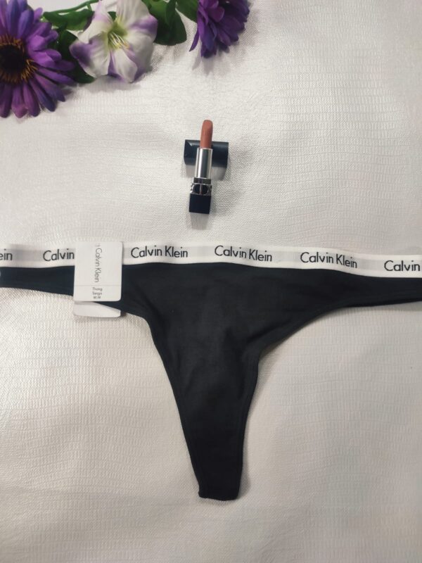 Tanga Negro|Beige|Morado - Mujer CALVIN KLEIN - Imagen 3