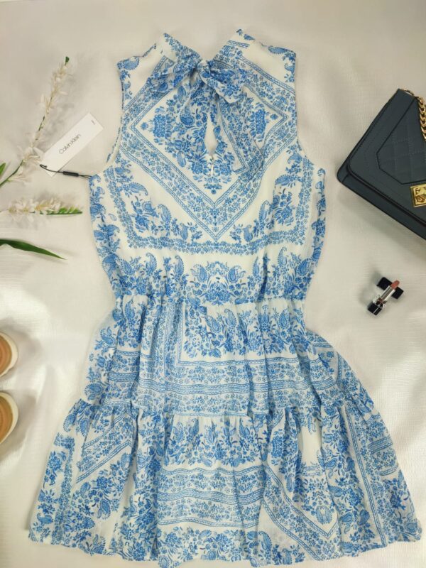 Vestido Azul/Blanco - Mujer CALVIN KLEIN - Imagen 2